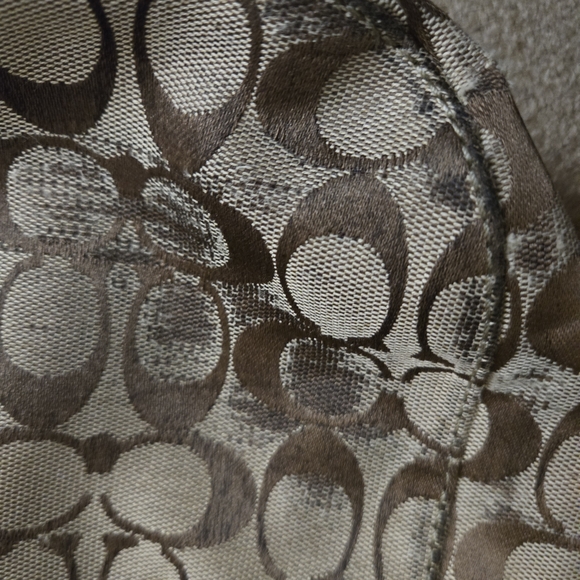 Coach Brown Signature Shoulder Bag - Picture 4 of 9